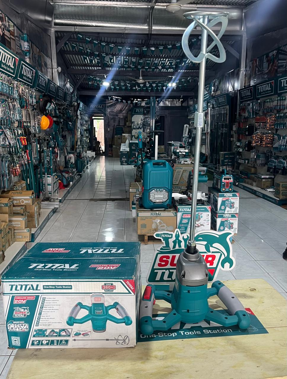 MEZCLADORA INALAMBRICA 20V TMXLI2001